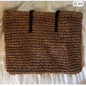 Woven beach bag!